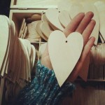 inima din lemn handmade