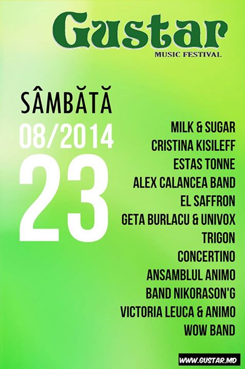 program muzical gustar 2014 sambata